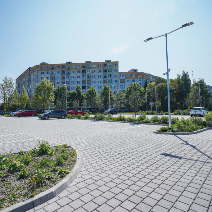 Parkovisko na Ulici Mateja Bela